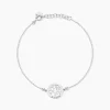 Histoire d'Or Bracelet Argent Blanc Vroon