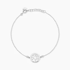 Histoire d'Or Bracelet Argent Blanc Vroon