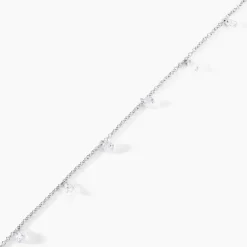Bracelet Argent Collie Argent Blanc Oxyde-Histoire d'Or Best
