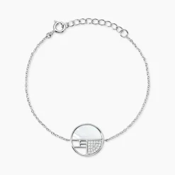 Histoire d'Or Bracelet Argent Gaillet Oxydes De Zirconium