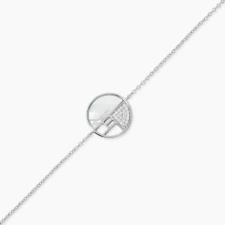 Histoire d'Or Bracelet Argent Gaillet Oxydes De Zirconium