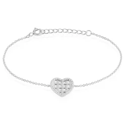 Histoire d'Or Bracelet Argent Helenius Oxydes De Zirconium