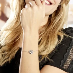 Histoire d'Or Bracelet Argent Herbert Oxydes De Zirconium