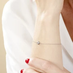 Histoire d'Or Bracelet Argent Laureano Oxydes De Zirconium