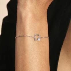 Histoire d'Or Bracelet Argent Mettild Oxydes De Zirconium