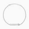 Bracelet Argent Rosule Oxydes De Zirconium-Histoire d'Or Best