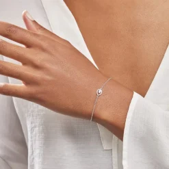 Bracelet Argent Temusio Oxydes De Zirconium-Histoire d'Or Outlet