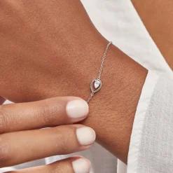 Bracelet Argent Temusio Oxydes De Zirconium-Histoire d'Or Outlet