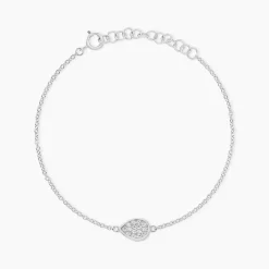 Bracelet Argent Tricoria Oxydes De Zirconium-Histoire d'Or Discount