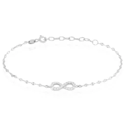 Bracelet Argent Wendel Oxydes De Zirconium-Histoire d'Or