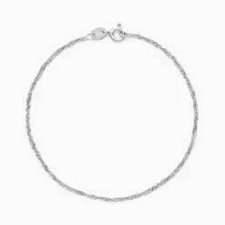 Histoire d'Or Bracelet Arletty Argent Blanc