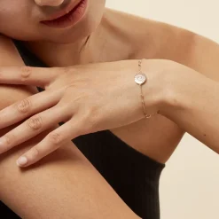 Bracelet Artea Plaqué Or Jaune Oxyde De Zirconium-Histoire d'Or Outlet