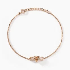 Bracelet Atieno Argent Rose Oxyde De Zirconium-Histoire d'Or