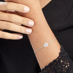 Bracelet Audrey-rose Argent Blanc-Histoire d'Or Online