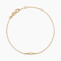 Histoire d'Or Bracelet Aura Plaqué Or Jaune Oxyde De Zirconium