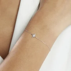 Histoire d'Or Bracelet Aveline Or Blanc Diamant