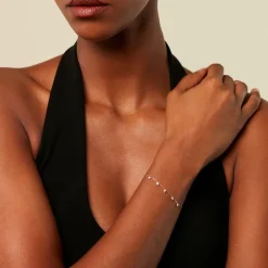 Bracelet Avner Or Jaune Oxyde De Zirconium-Histoire d'Or New