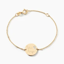 Bracelet Benedicte Message Or Jaune-Histoire d'Or Online
