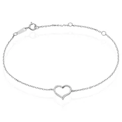 Bracelet Bertille Argent Blanc Oxyde De Zirconium-Histoire d'Or Discount