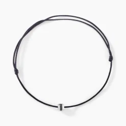 Histoire d'Or Bracelet Black Diamond Or Blanc Diamant Noirs