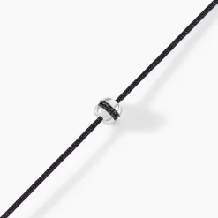 Histoire d'Or Bracelet Black Diamond Or Blanc Diamant Noirs