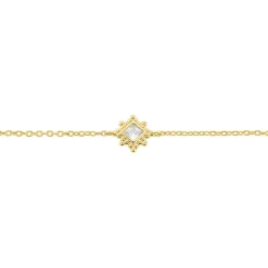 Histoire d'Or Bracelet Bobbie Plaqué Or Jaune Oxyde De Zirconium