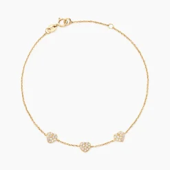 Histoire d'Or Bracelet Bomb Lover Or Jaune Oxyde De Zirconium