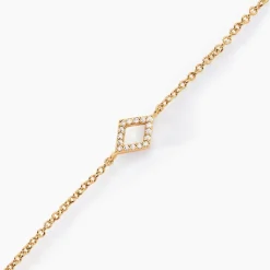 Bracelet Brody Plaqué Or Jaune Oxydes De Zirconium-Histoire d'Or Best