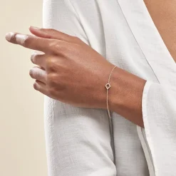 Bracelet Brody Plaqué Or Jaune Oxydes De Zirconium-Histoire d'Or Best