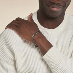 Bracelet Cadia Antique Acier Noir-Histoire d'Or Outlet