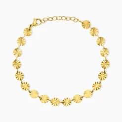 Bracelet Calliandra Acier Jaune-Histoire d'Or Outlet