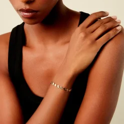 Bracelet Calliandra Acier Jaune-Histoire d'Or Outlet