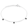 Histoire d'Or Bracelet Callias Argent Blanc Oxyde De Zirconium Noir