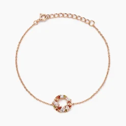 Histoire d'Or Bracelet Camelia De Zirconium