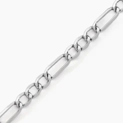 Bracelet Cameo Alternee 1/3 Or Blanc-Histoire d'Or