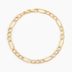 Histoire d'Or Bracelet Cameo Alternee 1/3 Or Jaune