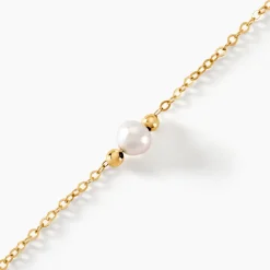 Bracelet Cannelle Or Jaune Perle De Culture-Histoire d'Or Clearance