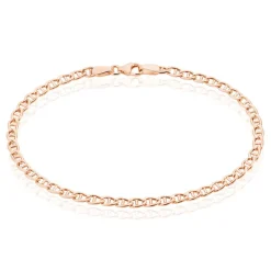 Bracelet Capucin Or Rose Maille Marine Plate-Histoire d'Or Outlet