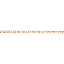 Bracelet Capucin Or Rose Maille Marine Plate-Histoire d'Or Outlet