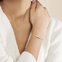 Bracelet Carlie Argent Blanc Oxyde De Zirconium-Histoire d'Or New