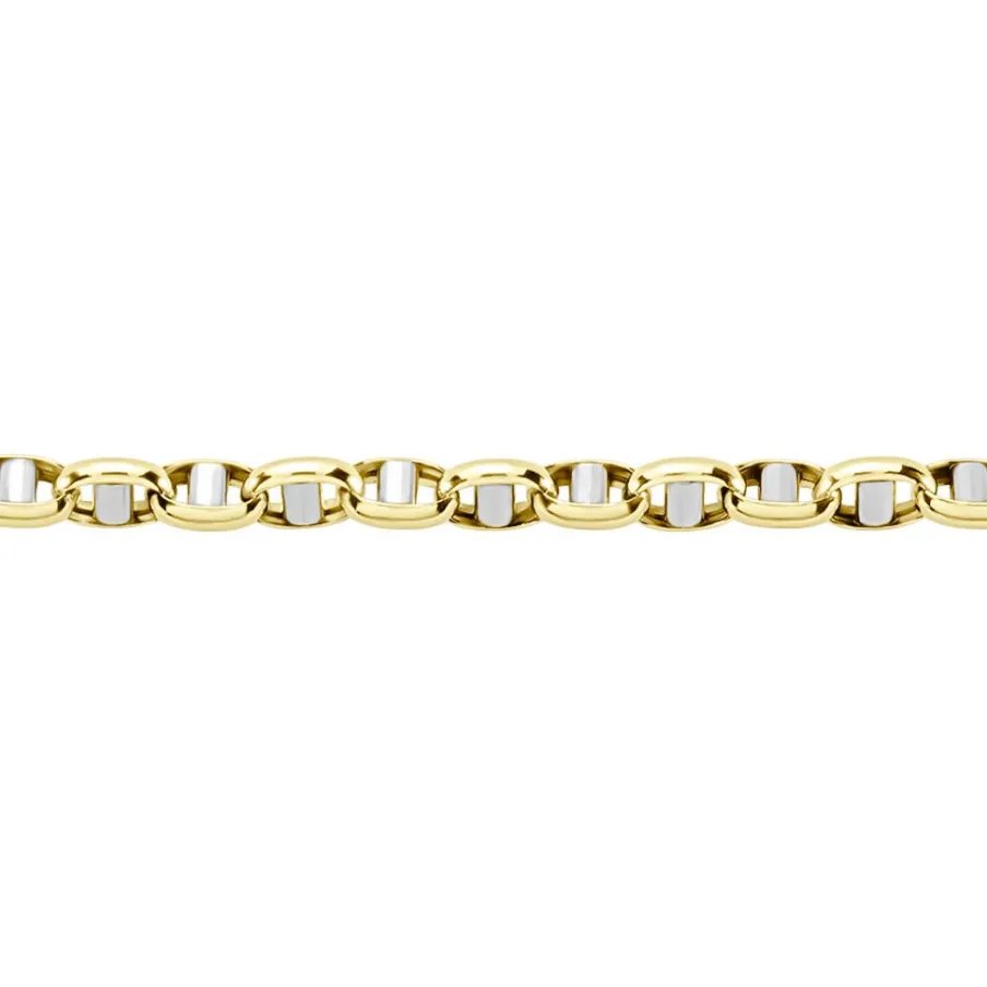 Histoire d'Or Bracelet Carlo Maille Marine Ronde