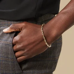 Histoire d'Or Bracelet Carlo Maille Marine Ronde