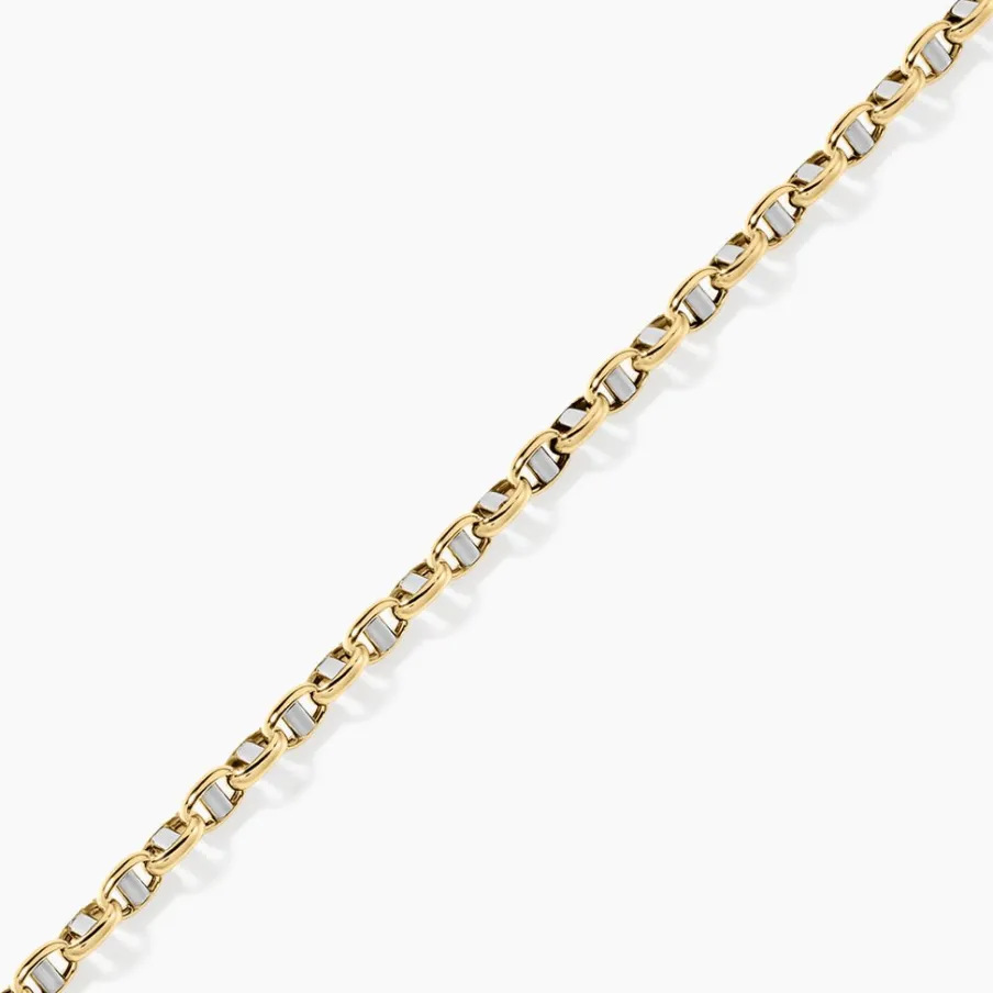 Histoire d'Or Bracelet Carlo Maille Marine Ronde