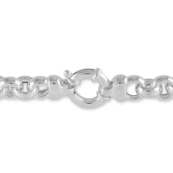 Histoire d'Or Bracelet Carola Maille Jaseron Argent Blanc
