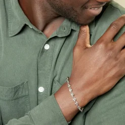 Bracelet Carrus Argent Blanc-Histoire d'Or Online