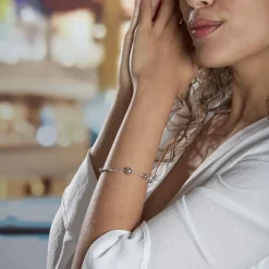 Histoire d'Or Bracelet Catarina Argent Blanc