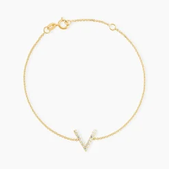 Histoire d'Or Bracelet Celene Or Jaune Oxyde De Zirconium