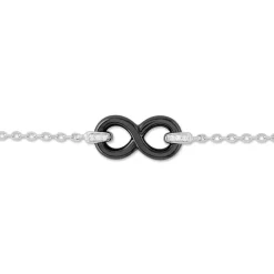 Histoire d'Or Bracelet Celinia Argent Blanc Céramique Et Oxyde De Zirconium
