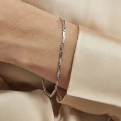 Histoire d'Or Bracelet Celoni Argent Blanc Oxyde De Zirconium