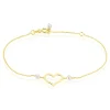 Histoire d'Or Bracelet Chabha Or Jaune Perle De Culture